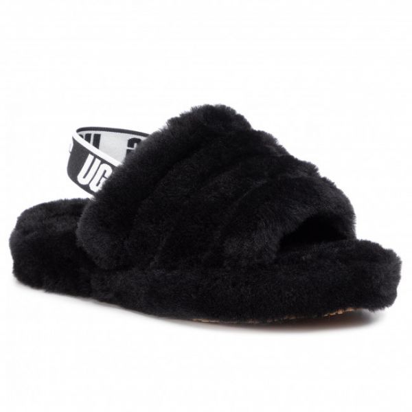 Pantofole Ugg - K Fluff Yeah Slide 1098494K Blk Pantofole Ugg - K Fluff Yeah Slide 1098494K Blk