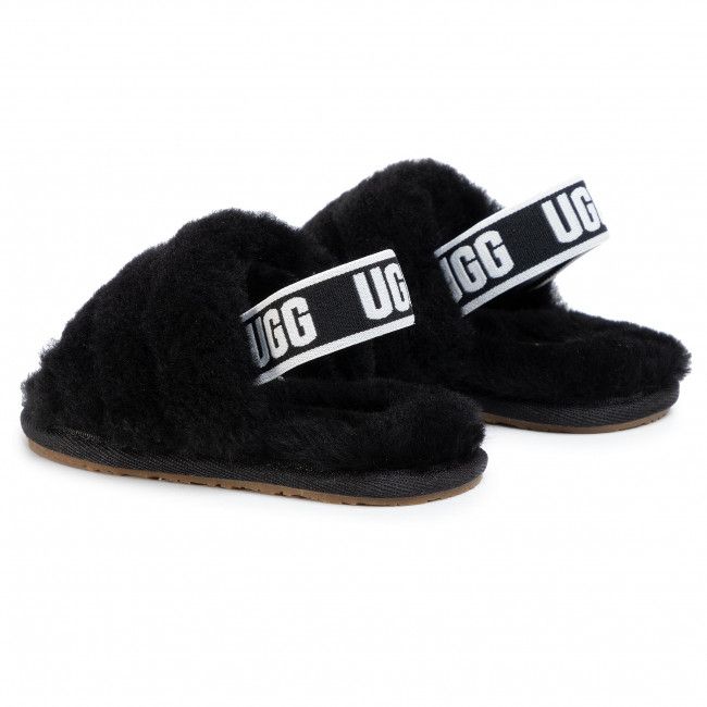 Pantofole UGG - T Fluff Yeah Slide 1098579T Blk