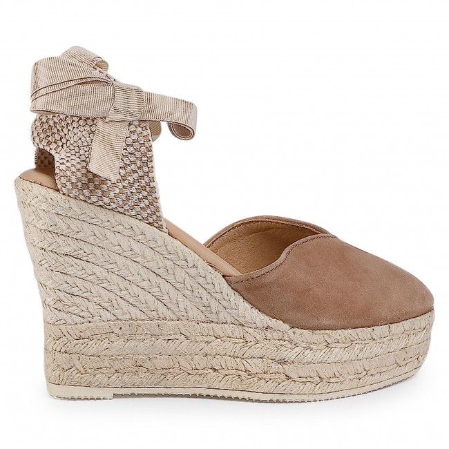 Espadrillas MANEBI - Heart Shape Wedges W 1.9 WH Vintage Taupe