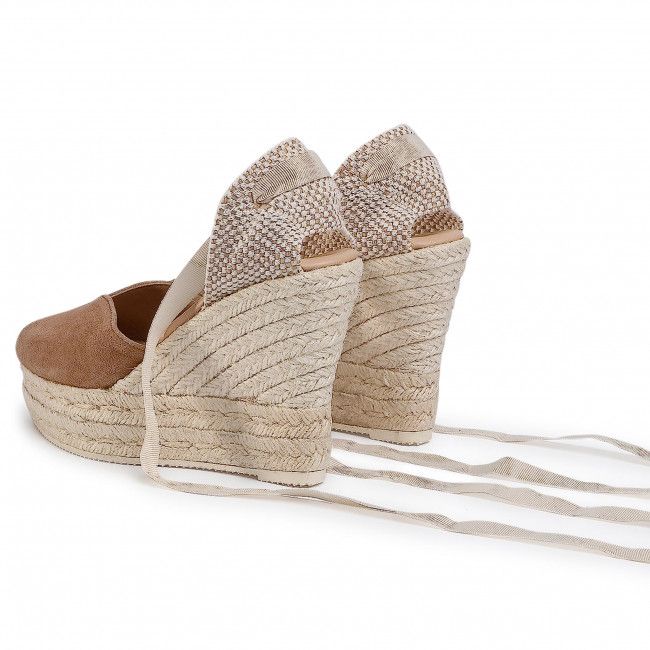 Espadrillas MANEBI - Heart Shape Wedges W 1.9 WH Vintage Taupe