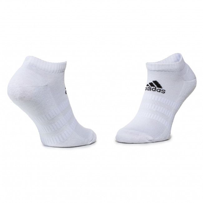 Set di 6 paia di calzini corti unisex adidas - Cush Low 6Pp DZ9380 Mgreyh/Mgreyh/White