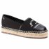 Espadrillas KARL LAGERFELD - KL80108 Black Canvas