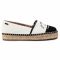 Espadrillas KARL LAGERFELD - KL80108 White Canvas w/Black