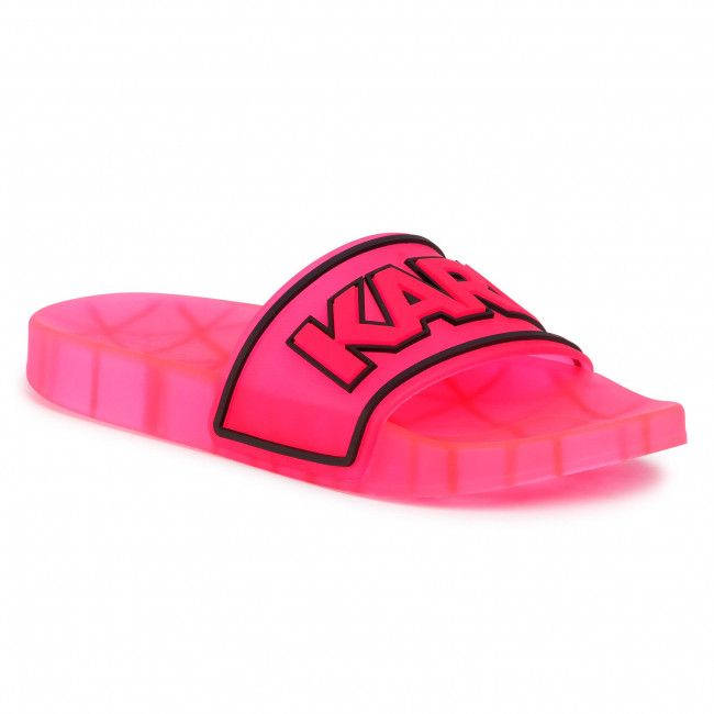 Ciabatte KARL LAGERFELD - KL80710 Hot Pink Rubber