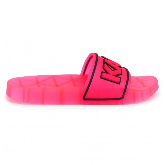 Ciabatte KARL LAGERFELD - KL80710 Hot Pink Rubber