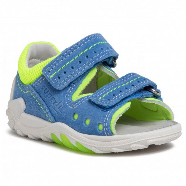 Sandali Superfit - 6-00030-80 M Blau/Gelb Sandali Superfit - 6-00030-80 M Blau/Gelb