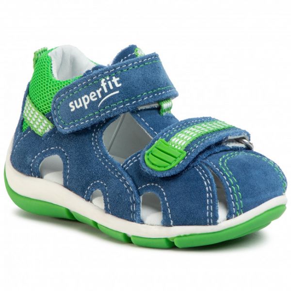 Sandali Superfit - 6-00140-80 M Blau/Grun Sandali Superfit - 6-00140-80 M Blau/Grun