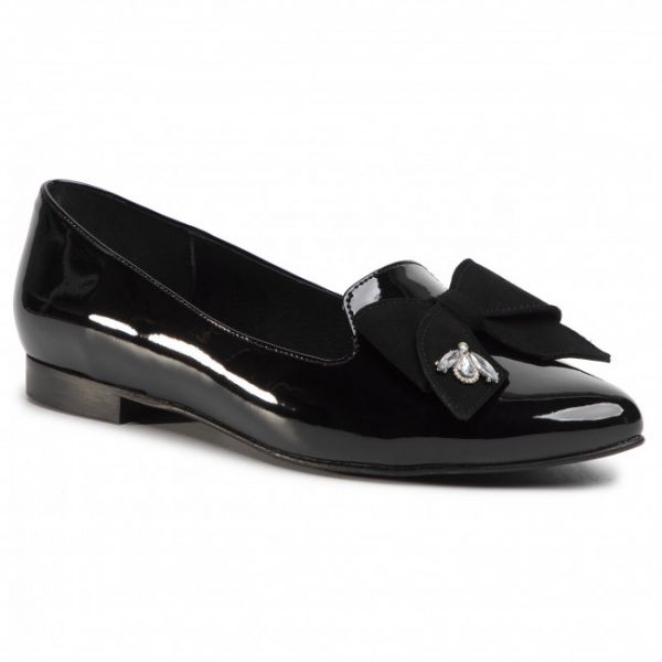 Loafers KARINO - 3297/090 Czarny Lakier Loafers KARINO - 3297/090 Czarny Lakier