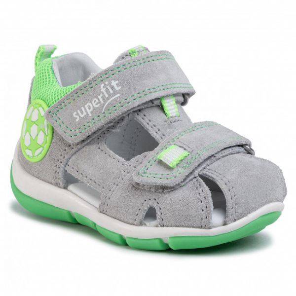 Sandali Superfit - 6-09142-25 M Hellgrau/Grün Sandali Superfit - 6-09142-25 M Hellgrau/Grün