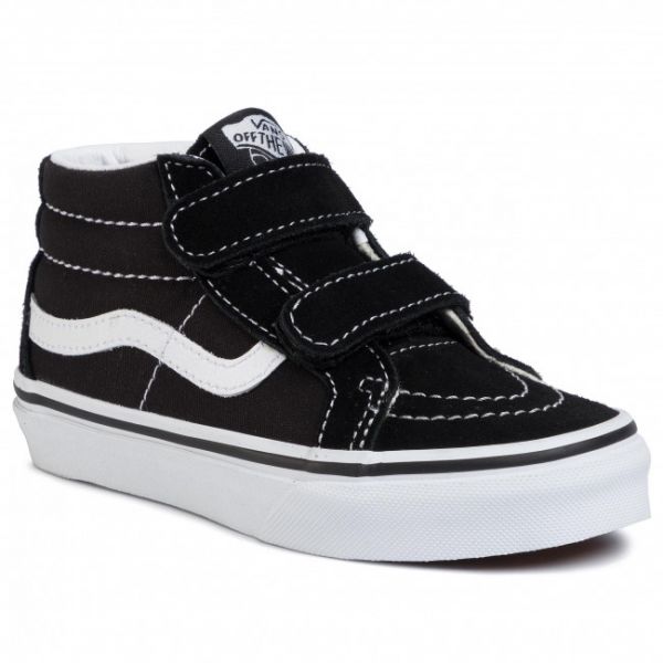 Sneakers Vans - Sk8-Mid Reissue V VN00018T6BT1 Black/True White Sneakers Vans - Sk8-Mid Reissue V VN00018T6BT1 Black/True White