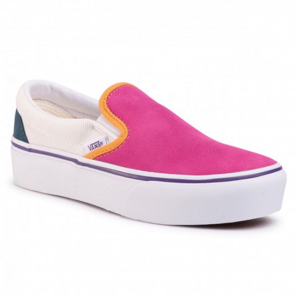 Scarpe sportive VANS - Classic Slip-On P VN0A3JEZWVY1 (Mini Cord) Multi/Tr Wht