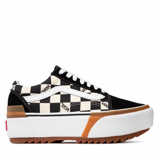 Scarpe sportive Vans - Old Skool Stacked VN0A4U15VLV1 (Checkerboard) Multi/True