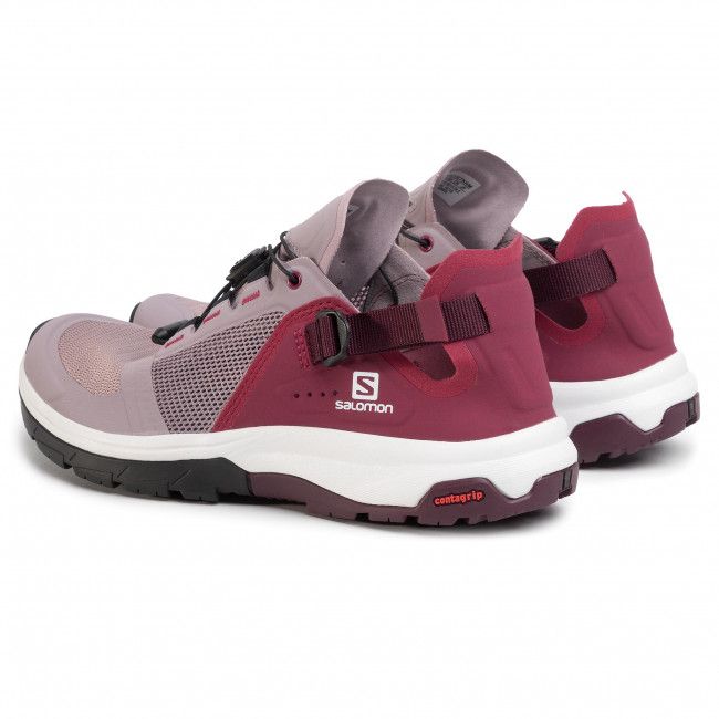 Scarpe Salomon - Tech Amphib 4 W 409855 25 V0 Quail/Rhododendron/Winetasting