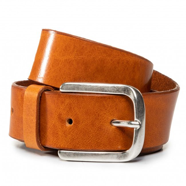 Cintura da uomo LEE - Belt LF045080 Dark Cognac