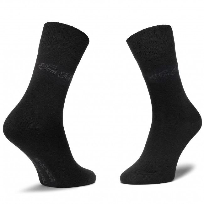 Set di 2 paia di calzini lunghi da donna Tom Tailor - 9702 Black 610