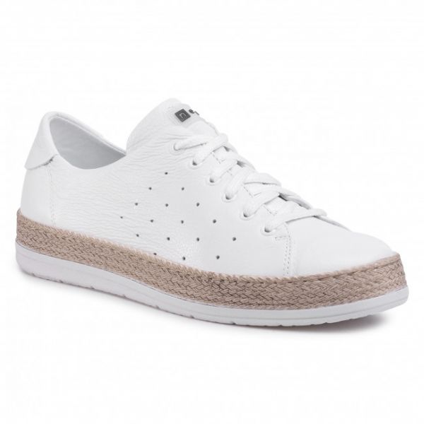 Scarpe basse Nessi - 20693 Bianco Scarpe basse Nessi - 20693 Bianco