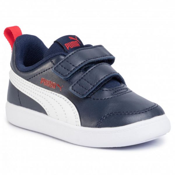 Sneakers Puma - Courtflex V2 V Inf 371544 01 Peacoart/High Risk Red Sneakers Puma - Courtflex V2 V Inf 371544 01 Peacoart/High Risk Red
