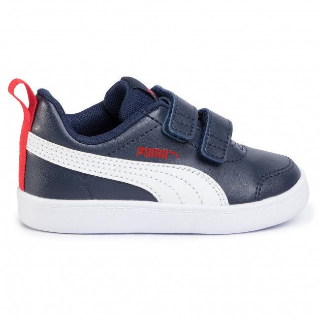 Sneakers Puma - Courtflex V2 V Inf 371544 01 Peacoart/High Risk Red