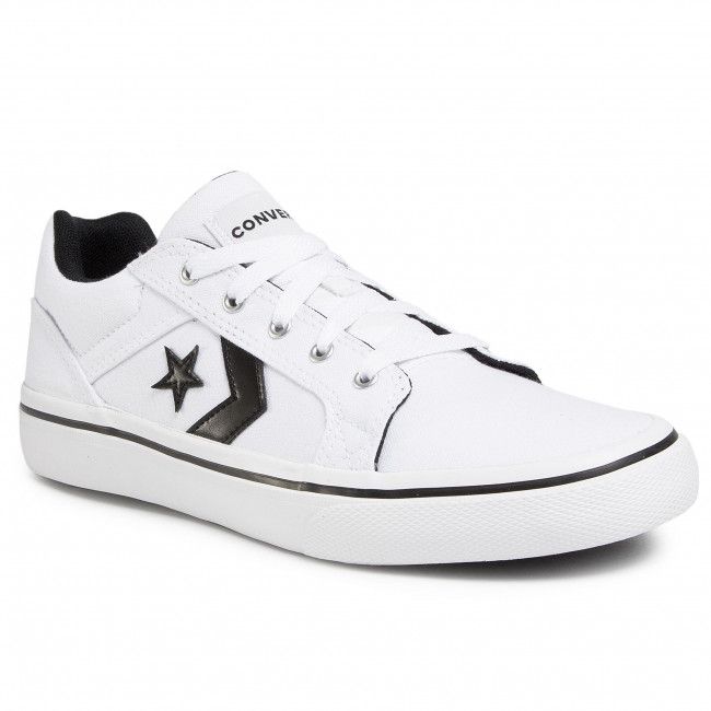 Scarpe sportive Converse - El Distrito 2.0 Ox 167007C White/Black/White