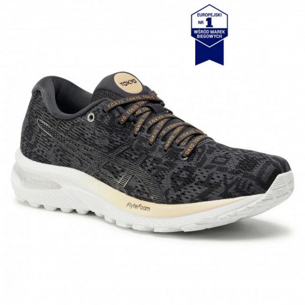 Scarpe ASICS - Gel-Cumulus 22 1012A935 Black/Graphite Grey 001 Scarpe ASICS - Gel-Cumulus 22 1012A935 Black/Graphite Grey 001
