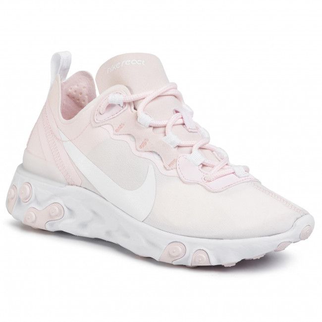 Scarpe NIKE - React Element 55 BQ2728 600 Pale Pink/White/White