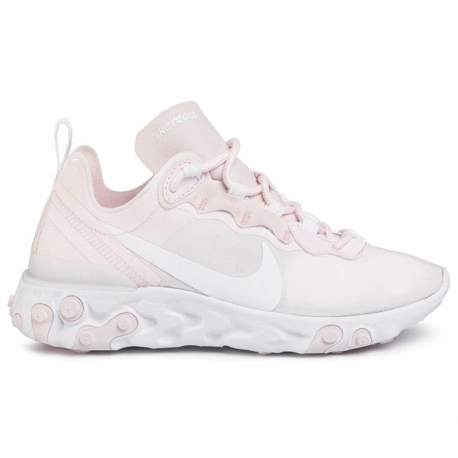 Scarpe NIKE - React Element 55 BQ2728 600 Pale Pink/White/White