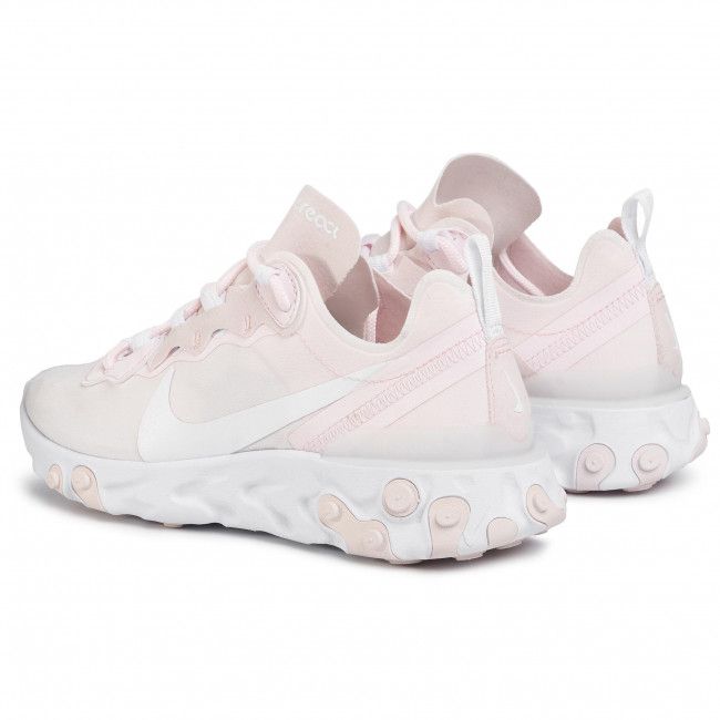 Scarpe NIKE - React Element 55 BQ2728 600 Pale Pink/White/White