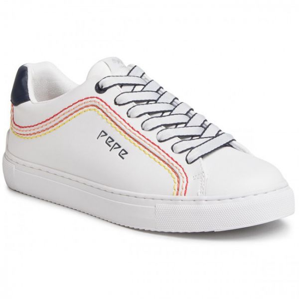 Sneakers PEPE JEANS - Adams Rolls PLS30961 White 800