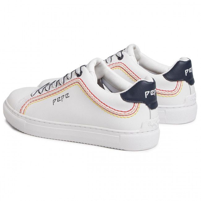 Sneakers PEPE JEANS - Adams Rolls PLS30961 White 800