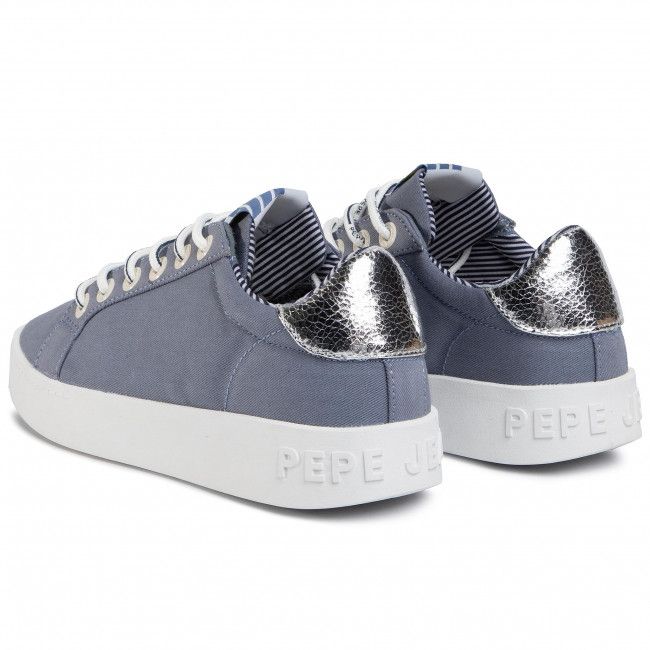 Sneakers PEPE JEANS - Brixton Fun PLS30967 Blue Print 548