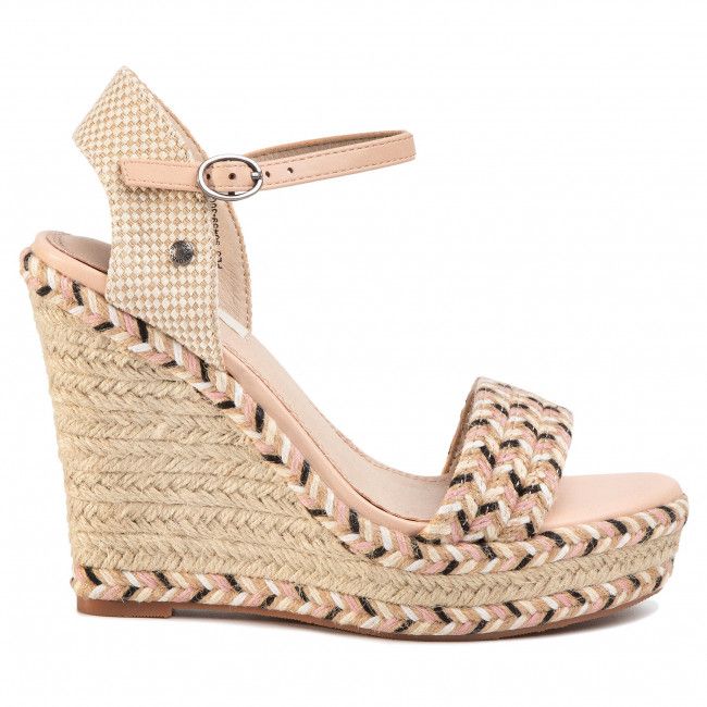 Espadrillas PEPE JEANS - Ohara Logo PLS90459 Pale Pink 300