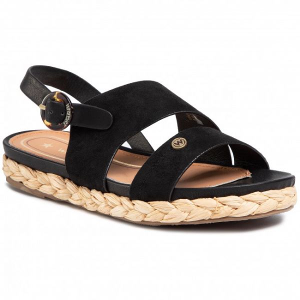 Espadrillas WRANGLER - Malaga Alma WL01502A Black 062