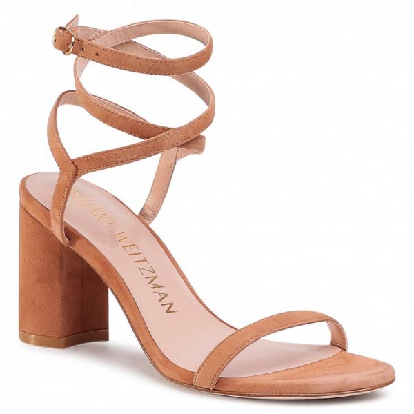 Sandali STUART WEITZMAN - Merinda Block S5579 Tan