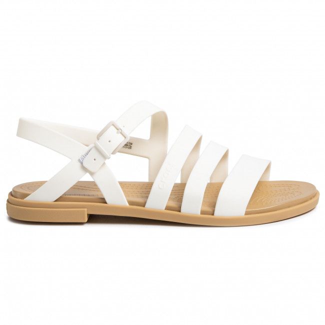 Sandali CROCS - Tulum Sandal W 206107 Oyster/Tan
