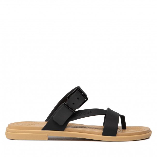 Infradito CROCS - Tulum Toe Post Sandal W 206108 Black/Tan