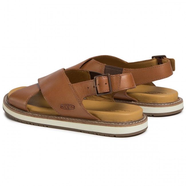 Sandali KEEN - Lana Cross Strap Sandal 1022585 Tortoise Shell/Silver Brich