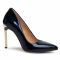 Scarpe stiletto R.POLAŃSKI - 0808 Granatowy Lakier