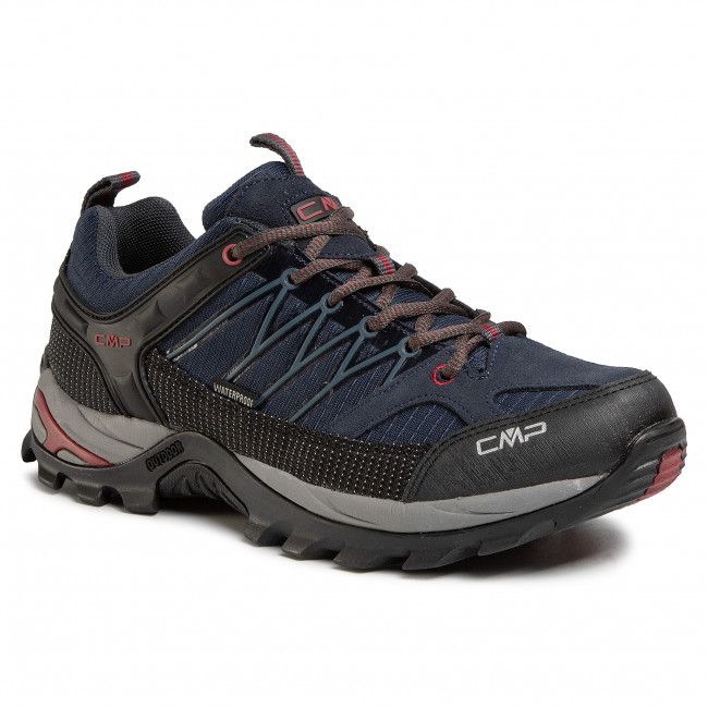 Scarpe da trekking CMP - Rigel Low Trekking Shoes Wp 3Q54457 Asphalt Syrah 62BN