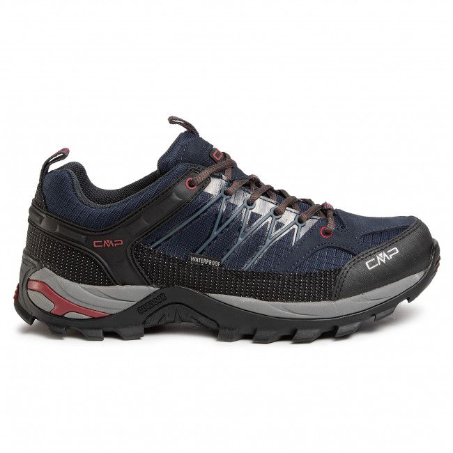 Scarpe da trekking CMP - Rigel Low Trekking Shoes Wp 3Q54457 Asphalt Syrah 62BN