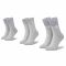 Set di 3 paia di calzini lunghi da donna QUAZI - QZ-SOCKS-65-04-WOMAN-006 Grigio