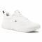 Sneakers Tommy Hilfiger - Corporate Knit Rib Runner FM0FM02838 White YBR