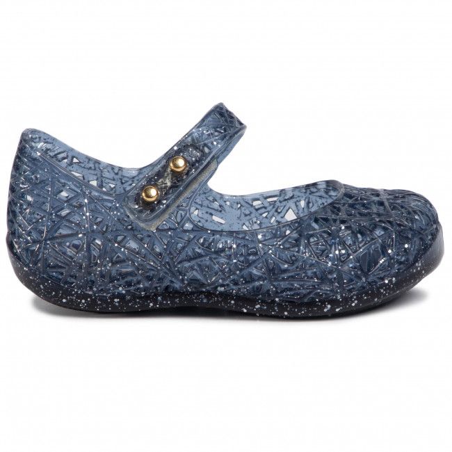 Scarpe basse MELISSA - Mini Melissa Campana Zig Zag V 31510 Blue Glitter 13582