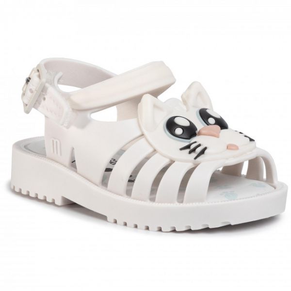 Sandali Melissa - Francxs Cat Bb 32872 White/Black 50944 Sandali Melissa - Francxs Cat Bb 32872 White/Black 50944
