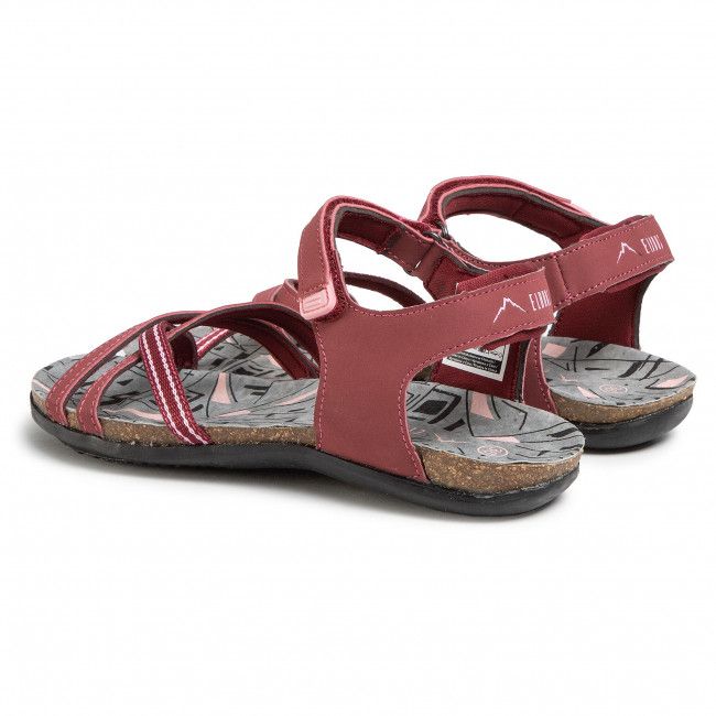 Sandali ELBRUS - Lavera Windsor Wine/Dark Grey