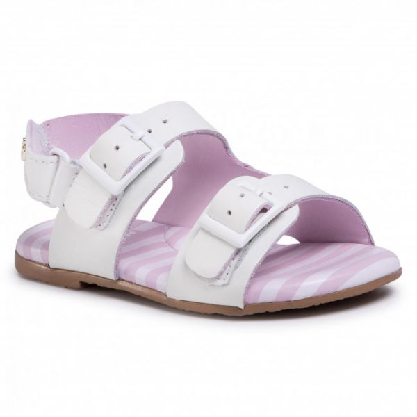 Sandali BIBI - Baby Birk Mini 1088054 White/Hortencia Sandali BIBI - Baby Birk Mini 1088054 White/Hortencia