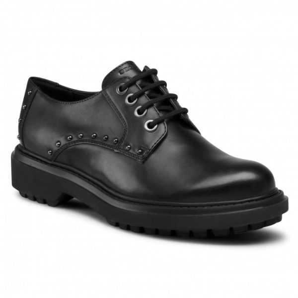 Oxfords GEOX - D Asheely H D047AH 00043 C9999 Black