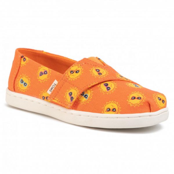 Scarpe basse TOMS - Tiny Classic 10015217 Coral Shades For Day Print Scarpe basse TOMS - Tiny Classic 10015217 Coral Shades For Day Print