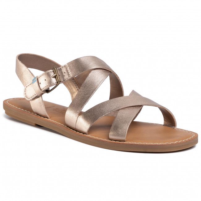 Sandali TOMS - Sicily 10015120 Rose Gold Metallic Leather