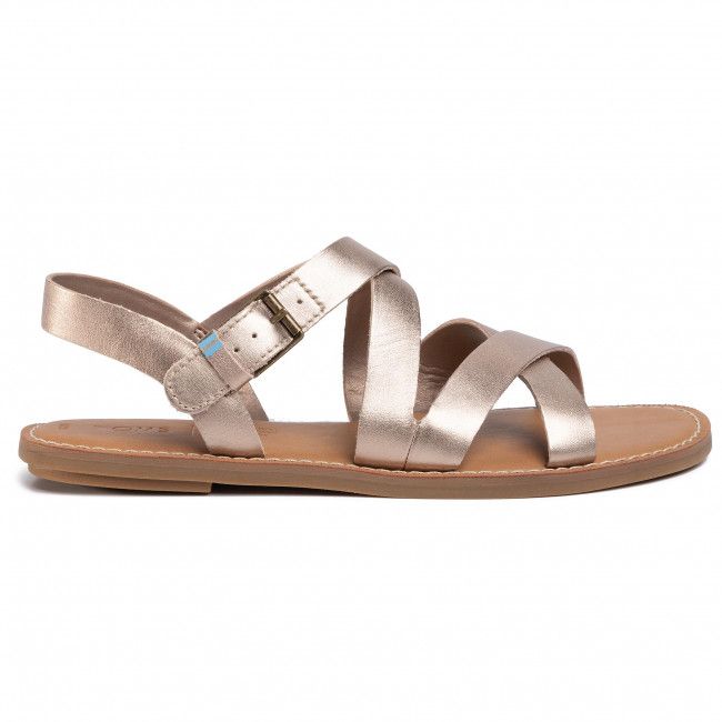 Sandali TOMS - Sicily 10015120 Rose Gold Metallic Leather