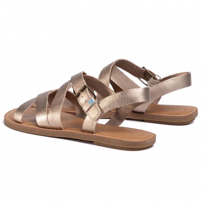 Sandali TOMS - Sicily 10015120 Rose Gold Metallic Leather